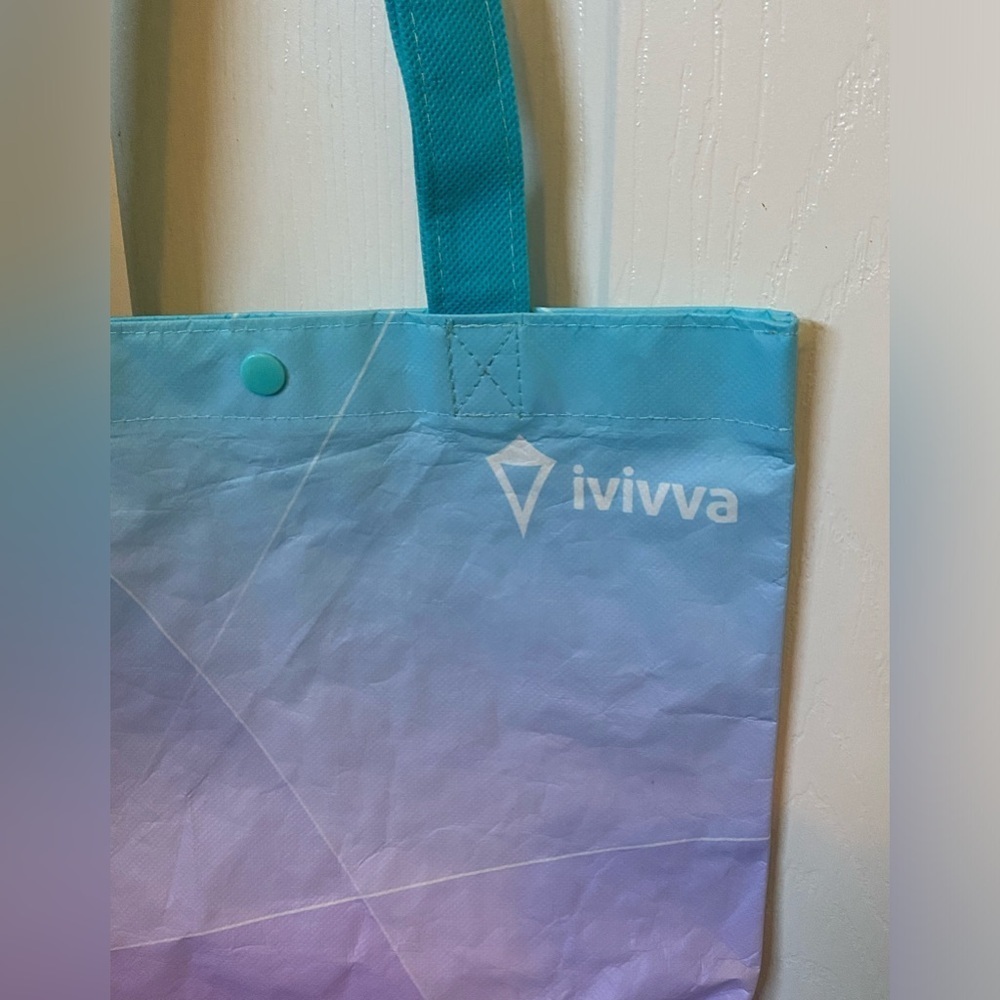 ivviva HTF Ombre Abstract Reusable Tote Bag - Picture 2 of 5